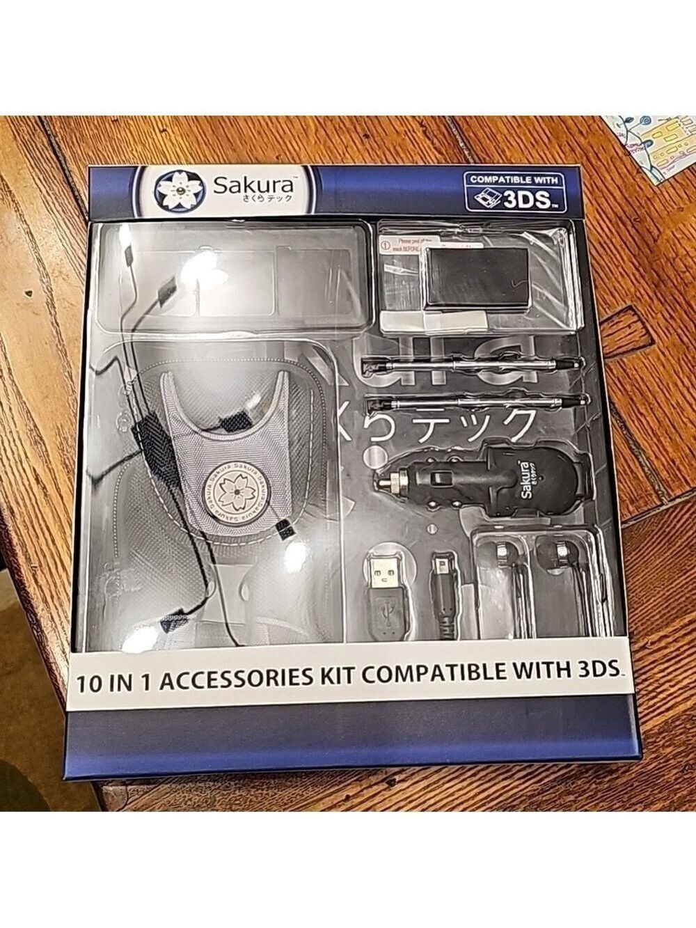 Sakura 10 on 1 accessory kit for 3ds